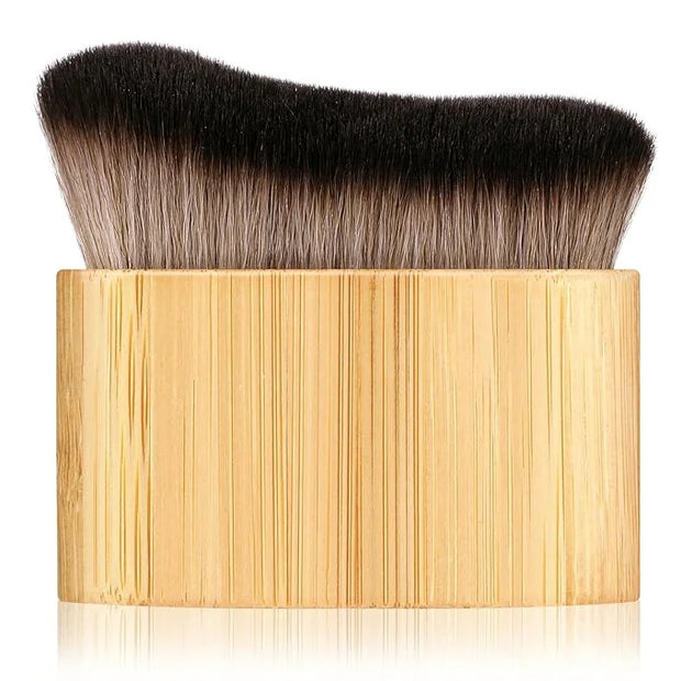 Ouligay Self Tan Brush Portable Self Tanning Brush Kabuki Brush for Self Tanner Brush Sunscreen Liquid Foundation Body Mak...