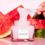 Glow Recipe Watermelon Glow AHA Night Treatment - Overnight Resurfacing Mask with AHA Complex, Hyaluronic Acid, Niacinamid...