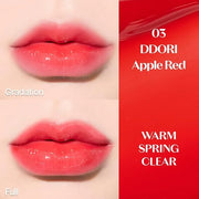 ETUDE Over Glowy Tint #3 DDORI Apple Red Glowy