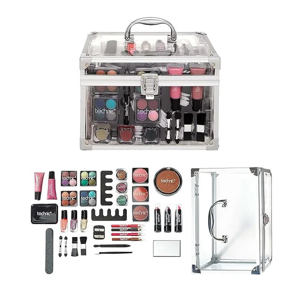 36 Pcs Clear Carry All Full