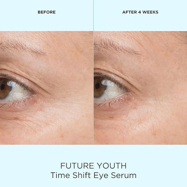 Pacifica Future Youth Time Shift Eye Serum – Peptide Eye Serum for Fine Lines & Dark Circles, Lifting & Firming Under Eye ...