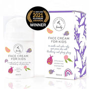 Gentle Face Cream Moisturizer for Kids and Preteens – Nourishing and Calming for All Skin Types – Natural Ingredients: Hya...