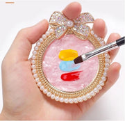 4Pcs Resin Nail Art Plalette Nail Polish Mixing