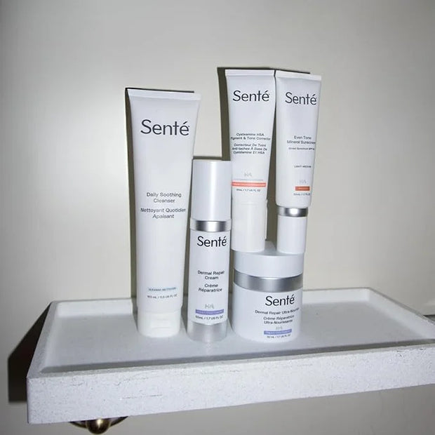 Senté Even Tone Mineral Sunscreen Tinted Broad-Spectrum Lotion- Light-Medium SPF 40 - UVA/UVB Protection - 40-Min Water-Re...