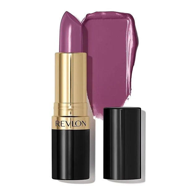 Revlon Super Lustrous Lipstick, Creamy Formula For Soft, Fuller-Looking Lips, Moisturized Feel, 660 Berry Haute, 0.15 oz -...