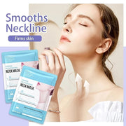 Neck Firming Mask Set,Non-greasy Tighten Lift Firming Neck Mask Skincare Moisturizer, 10 Pieces Deep Moisturizing Masks fo...