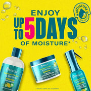 Mielle 2-Minute Deep Conditioner - Kalahari Melon & Aloe Vera Moisturizing Hair Conditioner for Dry, Curly and Textured Ha...
