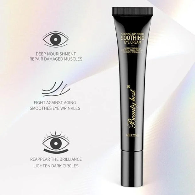 SLT Eye Care Kit - Under Eye Serum for Dark Circles and Puffiness, Soothing Eye Cream and Collagen Eye Mask Patches - Anti...