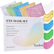 Under Eye Patches for Dark Circles,Eye Mask for Puffy Eyes With Collagen,Retinol,Vitmin C,Hyaluronic Acid and Niacinamide ...