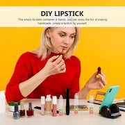 Garneck 12pcs Pencil Shaped Empty Lip Gloss Tubes 5ml Refillable Gloss Bottles For Diy Cosmetics Clear Mini Lip Oil Contai...