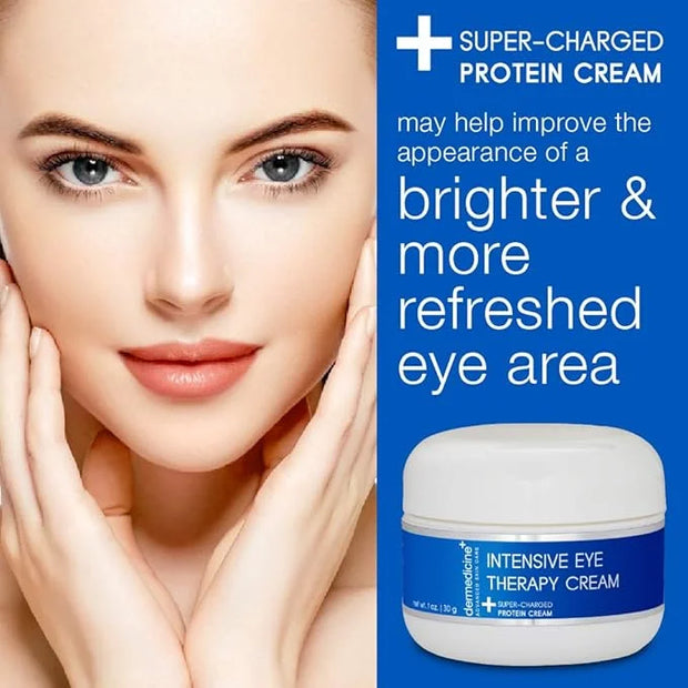 Intensive Therapy Eye Cream w/Peptides, Jojoba Oil, Arnica, Rice Bran | May Help Reduce The Appearance of Under Eye Puffin...
