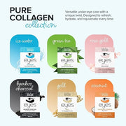 Ice Water EYES by ToGoSpa – Premium Anti-Aging Collagen Gel Pads for Puffiness, Dark Circles, and Wrinkles – Under Eye Rej...