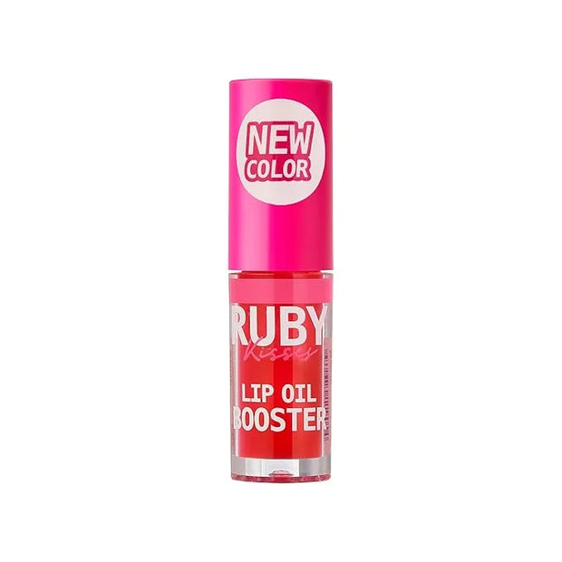 Ruby Kisses Lip Oil Booster, Hydrating Lip Gloss with Nourishing Natural Oil Blend, Jumbo Wand for Easy Application, Non-S...