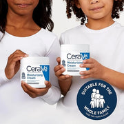 CeraVe Moisturizing Cream, Body and Face Moisturizer for Dry Skin, Body Cream with Hyaluronic Acid and Ceramides, Daily Mo...