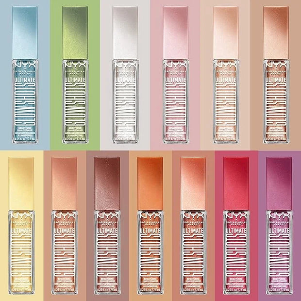 NYX PROFESSIONAL MAKEUP Ultimate Glow Shots, Liquid Eyeshadow, Long-Lasting Shimmer Eye Shadow with Vitamin C - Mango Mome...