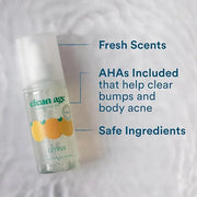 Aluminum Free Deodorant & Body Spray for Whole Body - Citrus 4oz (2 Pack) Clean Deodorant and Body Spray for Teen Boys and...