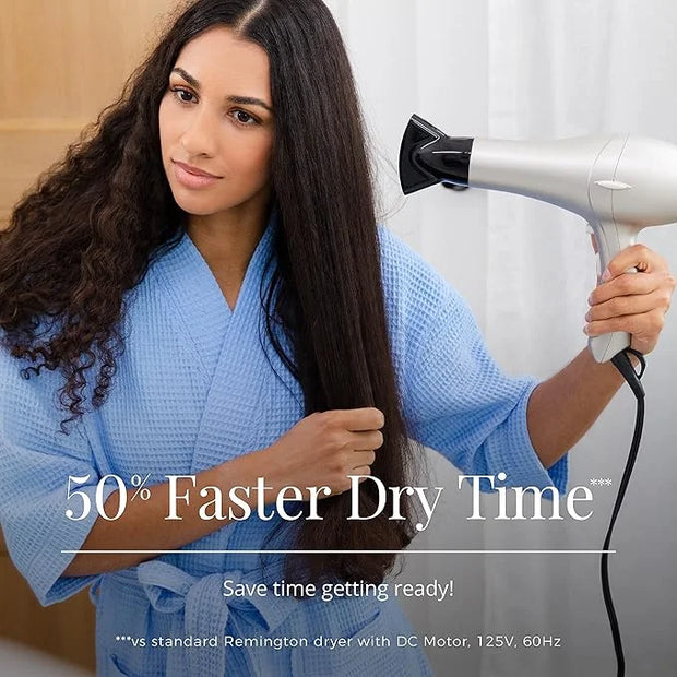 REMINGTON Shine Therapy Argan Oil & Keratin Hair Dryer/Blow Dryer - Product Image