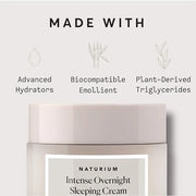 Naturium Intense Overnight Sleeping Cream Jumbo, Hydrating & Anti-Aging Face Moisturizer, 3 oz - Product Image