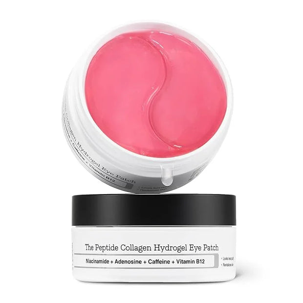 COSRX Under Eye Mask, Peptide Collagen Hydrogel Eye Patch for Puffy Eyes and Dark Circles, 60 Under Eye Patches, Korean Sk...