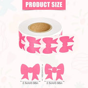 500pcs Tanning Stickers, Bowknot Tan Body Stickers Outdoor Sunbathing Tattoo Stickers Suntan Stickers Know When to re-Appl...