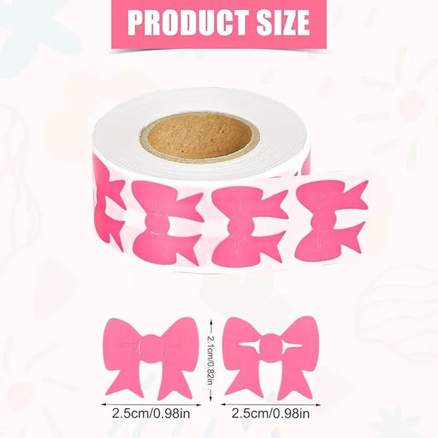 500pcs Tanning Stickers, Bowknot Tan Body Stickers Outdoor Sunbathing Tattoo Stickers Suntan Stickers Know When to re-Appl...