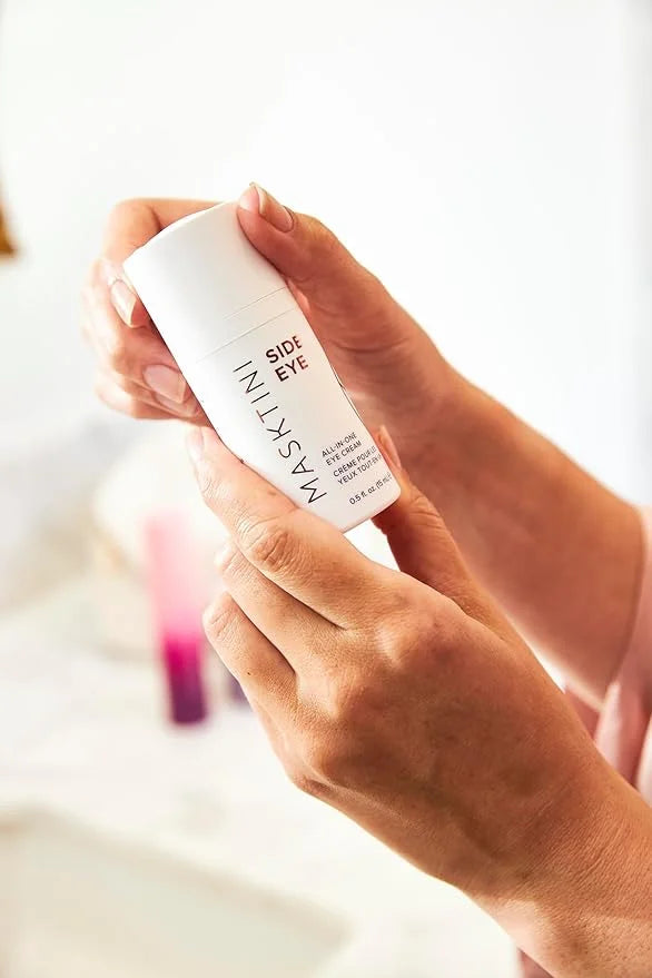 Side Eye All-in-One Eye Cream, 0.5 ounce - Face Moisturizer - with Apple and Green Tea Extracts - Collagen Boosting - Eye ...