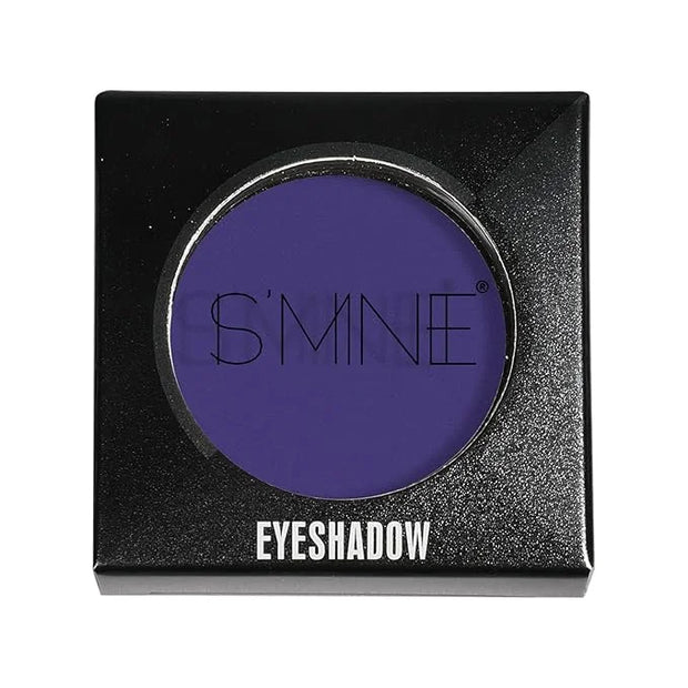 ISMINE Single Eyeshadow Powder Palette, Matte Purple, High Pigment, Longwear Single Eye Makeup for Day & Night - Product I...
