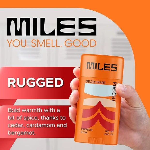 Miles Kids Deodorant for Boys and Girls - Aluminum Free Deodorant for Kids and Teens, Natural, Hypoallergenic, Made in USA...