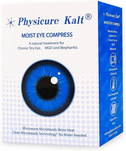 Heated Eye Mask | Moist Heat Compress Relief for Dry, Pink Eyes | Microwave Activated Therapy - Product Image