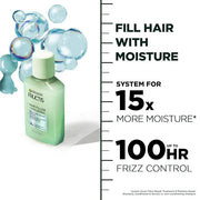 Garnier Fructis Hair Filler Moisture Repair Serum Treatment, Moisturizing Hair Serum for Curls and Waves with Hyaluronic A...