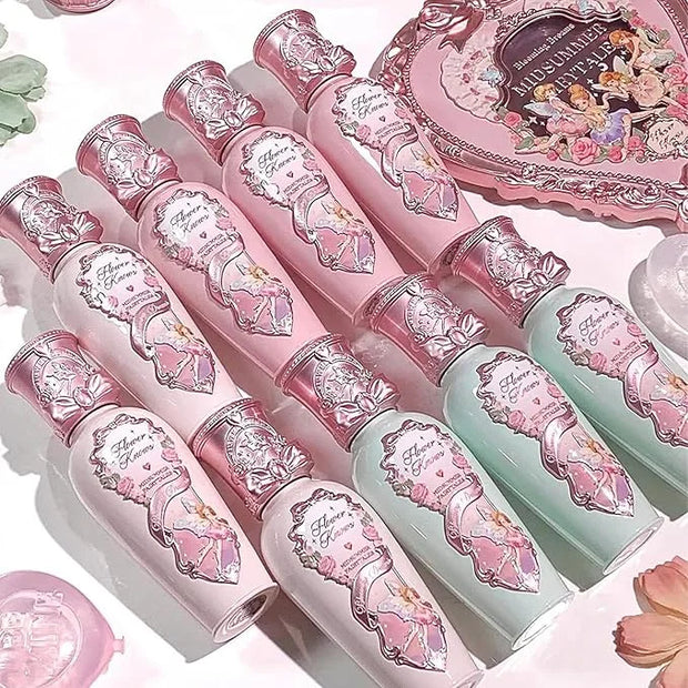 Flower Knows Midsummer Fairytales Lip Gloss-Glowy Moisturizing Coating Lip Lacquer-Hydrating Tinted Lip Oil for Girls&Wome...