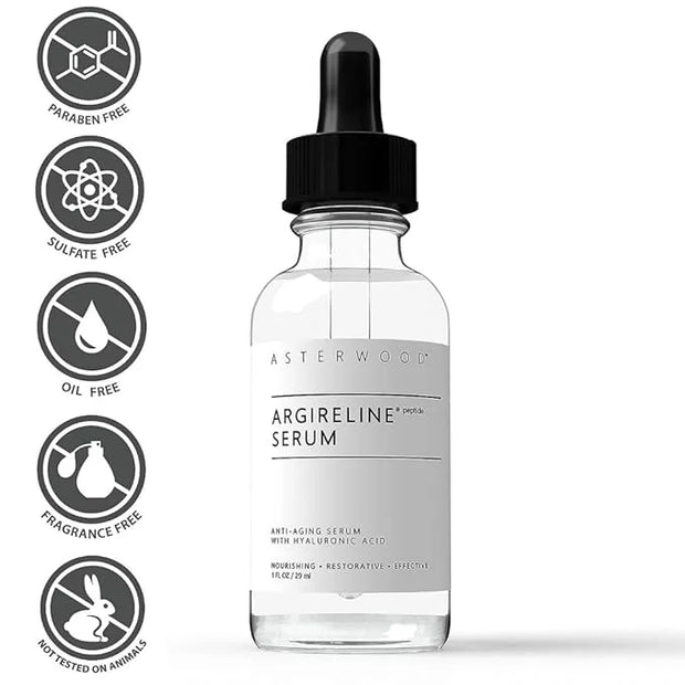 Asterwood Argireline Serum 1 oz + Hyaluronic Acid Eye Serum - Product Image