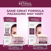 Retinol Anti-Aging Day Cream Broad Spectrum SPF 20 Moisturizes & Reduces Look of Fine Lines Anti-Aging Eye Gel Pads – Soot...