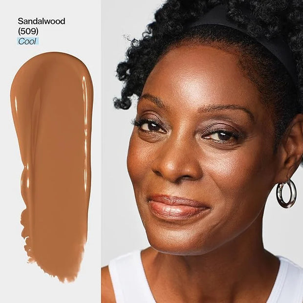 Revlon Illuminance Tinted Serum, Triple Hyaluronic Acid, Evens Out Skin Tone Over Time and Hydrates All Day, SPF 15, 509 S...