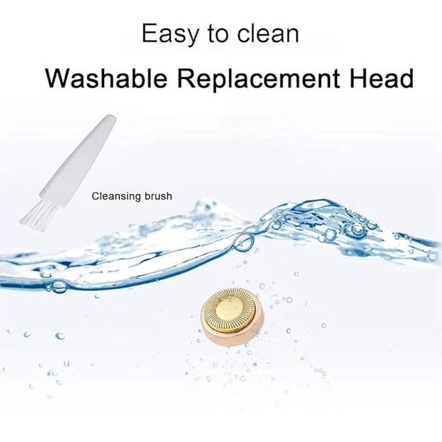 Facial Hair Remover Replacement Heads: Compatible with Finishing Touch Flawless Facial Hair Removal Tool for Women As Seen...