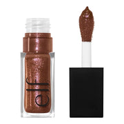 e.l.f. Glow Reviver Lip Oil, Nourishing and Hydrating with High-Shine Glimmer Finish & Sheer Wash Of Color, Minty Scent, N...