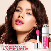 Hydrating Lip Glow Oil, Moisturizing Lip Glow Oil, Nourishing Glossy Transparent Lip Oil, Plumping Lip Oil, Lip Balm, Non-...