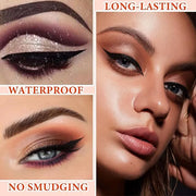 12 Color Naked Eyeshadow Palette,Pearly Earth Color Eyeshadow,Natural