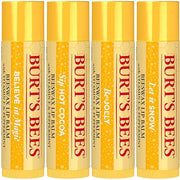 Burt's Bees Christmas Gifts, 4 Lip Balm