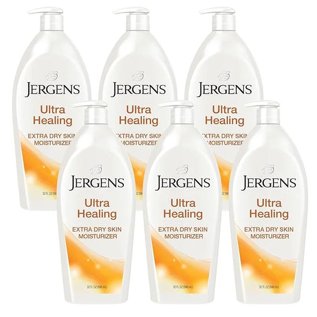 Jergens Ultra Healing Dry Skin Lotion, Hand and Body Moisturizer for Quick Absorption into Extra Dry Skin with Hydralucenc...
