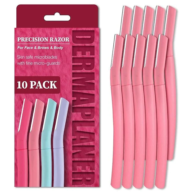 Face Razors for Women, Dermaplane Razor for Women Face, Eyebrow Razor, Facial Razors, Dermaplaning Tool, Gentle Skin Exfol...