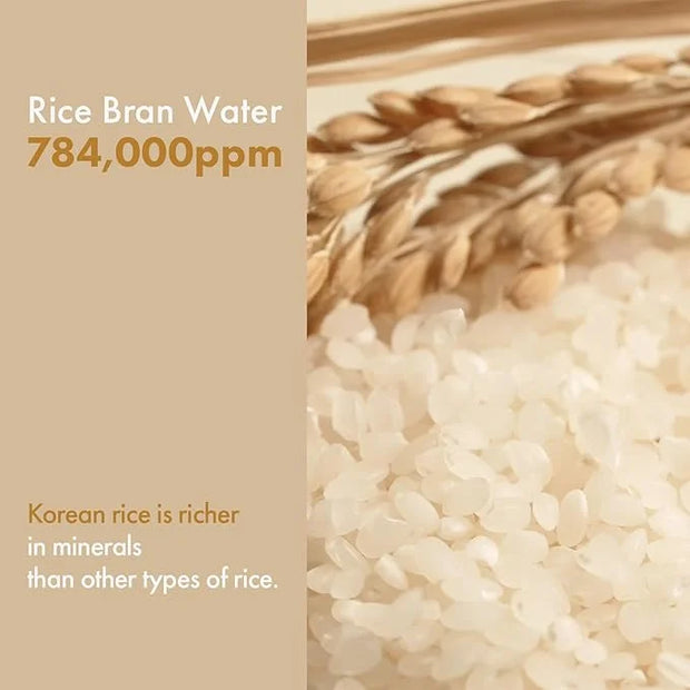 Rice Glow Milky Toner with 784,000ppm Korean Rice Water, Niacinamide, Ceramides, Panthenol, Glow, Glass Skin, Hydrating, P...