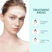 2PCS Reusable Forehead Wrinkle Patches Silicone Forehead Patches Anti-Wrinkle, Wrinkles Treatment for Wrinkles & Fine Line...