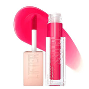 Maybelline New York Lifter Gloss Hydrating Lip Gloss with Hyaluronic Acid, Bubblegum, Sheer Bright Pink, 1 Count - Product...
