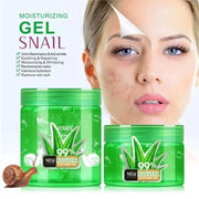 Aloe Vera Gel for Face, Body & Hair, Soothing Aloe Face Moisturizer, Multipurpose Skin Care, Hydrating Aloe Gel, Claming a...