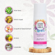 Good for You Girls Aluminum-Free, Natural Deodorant for Kids, Preteens, Teens, Safe & Effective Odor Protection, Clear Rol...