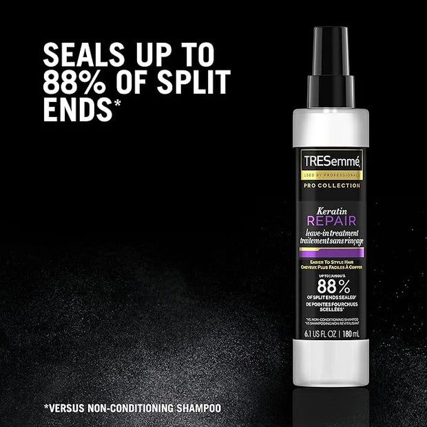 TRESemmé Pro Collection Keratin Repair Leave In Hair Treatment for Strong, Healthy-Looking Hair Care Hair Styling Treatmen...