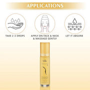 Shir-Gold Illuminating Eye Serum HelpsTo Reduce Fine lines and Dark area around EyesHydrates Eye AreaSuits All Skin Types ...