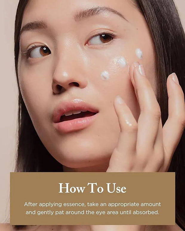 Hyoyong Korean Traditional Herbal Fermented Eye Cream Anti-Aging Treatment for Fine Lines Dark Circles with Lecithin, Bota...