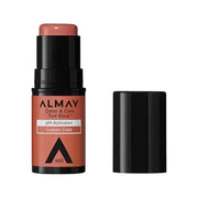 Almay Lip and Cheek Tint, Color & Care Tint Stick, Multi-Use Moisturizing Blush and Lip Color, Dewy Finish, 400 Nude Flush...